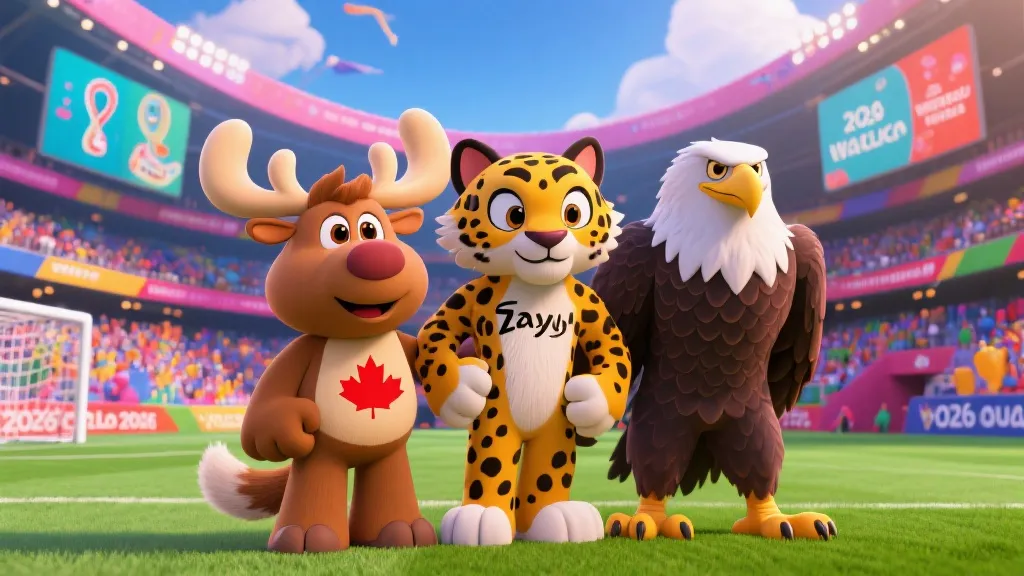 揭秘2026世界杯吉祥物：Maple、Zayu与Clutch背后的文化密码与狂欢寓意
